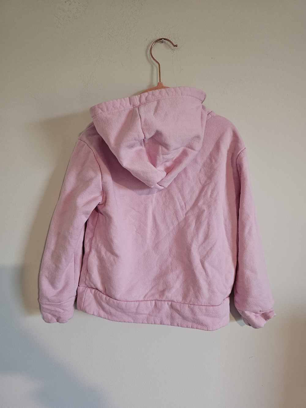 Puma Pink Kids Pullover Hoodie - Picture 7 of 7